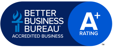 BBB Accredited Business — A+ Rating